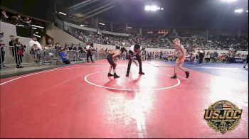 67 lbs Round Of 16 - Lincoln Sanders, Team Tulsa Wrestling Club vs Kasen Shouse, Cowboy Wrestling Club