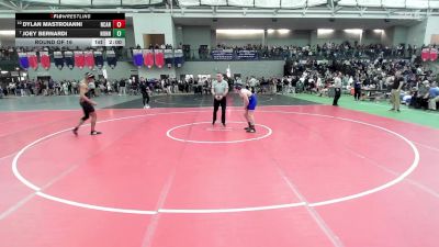 175 lbs Round Of 16 - Dylan Mastroianni, New Canaan vs Joey Bernardi, Nonnewaug
