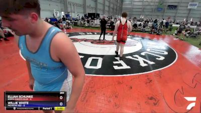 285 lbs Round 3 (8 Team) - Eric Stouder, North Dakota Blue vs Tanner Craft, Michigan Red