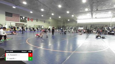 120 lbs Semifinal - Taegan Leavitt, Champions Wrestling Club vs Hamayon Hussaini, East High School