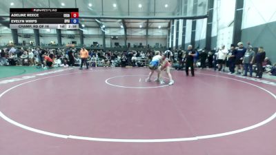 170 lbs Champ. Rd Of 16 - Adeline Reece, Central Catholic vs Evelyn Wirfs, Sprague Girls