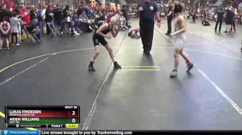 67 lbs Cons. Round 1 - Aiden Williams, Holt WC vs Lukas Findeisen, Ferndale Eagles WC