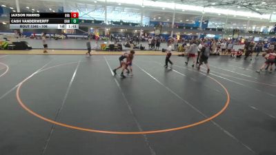 106 lbs Cons. Round 4 - Cash Vanderwerff, BAM TC vs Jaxson Harris, Unattached