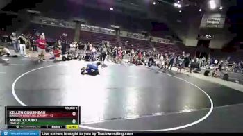 117 lbs Round 2 (10 Team) - Kellen Cousineau, Black Fox Wrestling Academy vs Angel Cejudo, Team NV