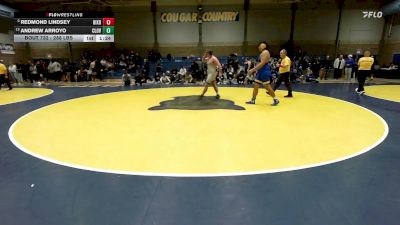 288 lbs Quarterfinal - Redmond Lindsey, Bixby (OK) vs Andrew Arroyo, Clovis