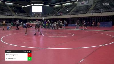 150 lbs 7th Place - Trey Thebarge, Virginia Beach vs Michael Cross, Union