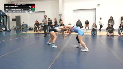 120-129.8 lbs 5th Place Match - Rilee Rohrer, Powell Wrestling Club vs Reygan Bullington, Grizzly Wrestling Club