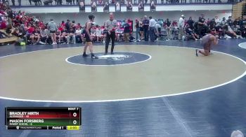 113 lbs Round 1 (16 Team) - Bradley Hirth, Alexander vs Mason Forsberg, Marist School