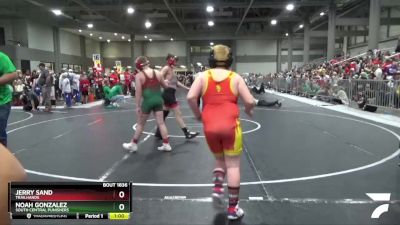 150 lbs Semifinal - Noah Gonzalez, South Central Punishers vs Jerry Sand, Trailhands