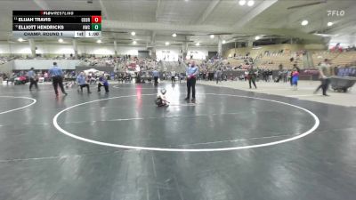 60 lbs Champ. Round 1 - Elijah Travis, Rabbit Wrestling Club vs Elliott Hendricks, Hilltopper Wrestling Club