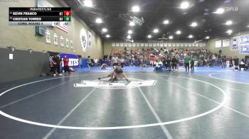120 lbs Cons. Round 3 - Cristian Torres, Madera South vs Kevin Franco, Matilda Torres