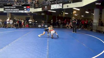 75 lbs Quarters - Vincent Foster, Mat Assassins vs Mason Betterman, Betterman Elite Wrestling