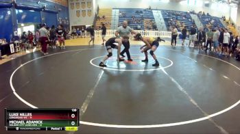 138 lbs Round 6 (8 Team) - Luke Nilles, Longwood WC vs Michael Adamick, Soldier City Lions Den