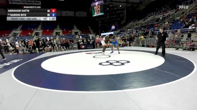 285 lbs Cons. Rd Of 64 - Abraham Datte, CA vs Darion Bitz, ND