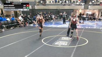 133 lbs Round 1 (4 Team) - Logan Makiney, Washington, IL vs Noah Wegner, Shakopee, MN