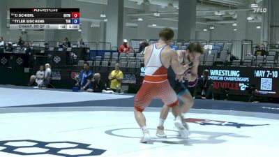 77 kg Champ. Rd Of 16 - TJ Schierl, Ohio RTC/ Titan Mercury Wrestling Club vs Tyler Eischens, Tar Heel/Nyac
