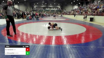 70 lbs Consolation - Brooks Holland, Richmond Hill Wrestling Club vs Judge Showalter, Woodstock City Wrestling