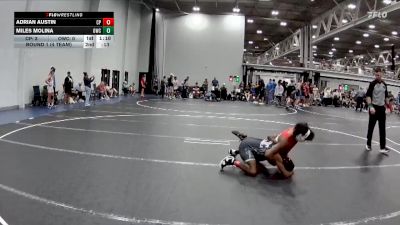 113 lbs Round 1 (4 Team) - Miles Molina, Outsiders WC vs Adrian Austin, Colonial Pride