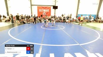 51 kg Quarterfinal - Aaron Seidel, LAW vs Lincoln Sledzianowski, Compound/RPW