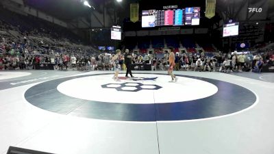132 lbs Cons. Rd Of 64 - Henry Ean Ofeciar, AZ vs Zachary Nelson, ND