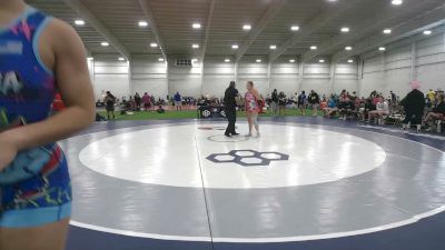 145 lbs EmmaLeigh Peters, Michigan Red vs Elena Carter, Virginia