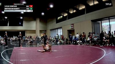 120 lbs Round 3 (6 Team) - Britton McGuerty, Pod Squad vs Lucas Simpson, Elevation WC #2