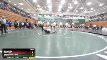 144 lbs Semifinal - Elijah Ra, Torrey Pines vs Sebastian Arias, Brawley