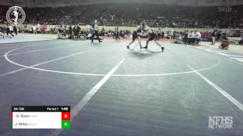 6A-138 lbs Quarterfinal - Dillon Ryan, YUKON vs Jake Miller, BROKEN ARROW