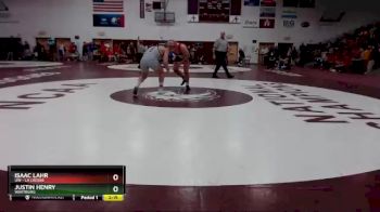 197 lbs Champ. Round 1 - Isaac Lahr, UW - La Crosse vs Justin Henry, Wartburg