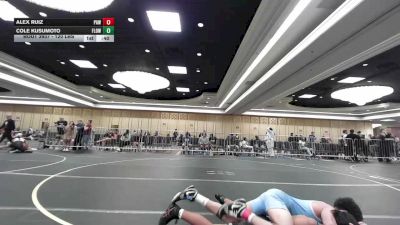 120 lbs Consi Of 32 #1 - Alex Ruiz, Paw vs Cole Kusumoto, Flow Academy HI