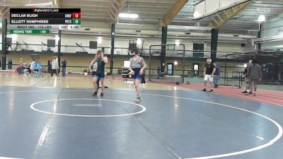 174 lbs Consi Of 8 #2 - Declan Bligh, Unaffiliated vs Elliott Humphries, PRTC