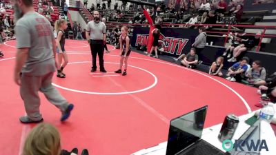 64 lbs Rr Rnd 4 - Sophia Jordan, Texans Wrestling Club vs Paityn McCann, Sisters On The Mat Pink