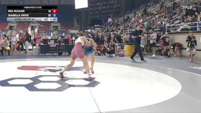 120 lbs Cons. Rd Of 64 - Mia Scalise, PA vs Isabella Ortiz, CO