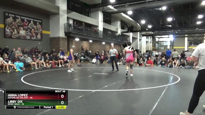 190 lbs Round 5 (16 Team) - Anna Lopez, Sisters On The Mat vs Libby Dix ...