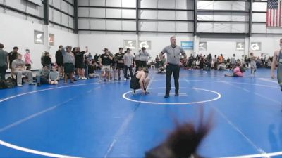 144 lbs Allday - Austin Laws, BELIEVE TO ACHEIVE vs JAYCE GRONNIGER, MAT RATS WRESTLING CLUB