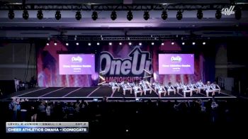 Cheer Athletics Omaha - IconicCAts [2026 L2 Junior - Small - A Day 2] 2026 One Up Grand Nationals