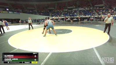 6A-285 lbs Quarterfinal - Parker Jarvis, Grants Pass vs AJ Wedge, David Douglas