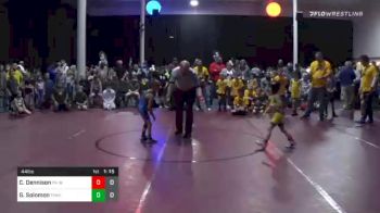 44 lbs Prelims - Cael Dennison, PA West vs Gavin Solomon, Team Michigan