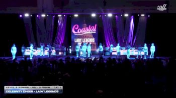 Celebrity Cheer - LADY LEGENDS [2026 L2 Senior - D2 - Medium Day 1] 2026 Coastal at the Capitol Super Nationals