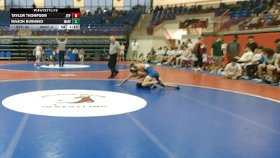 120 lbs Round 1 (16 Team) - TAYLOR THOMPSON, Jefferson vs Mason Burnsed, Mary Persons
