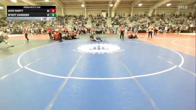 182 lbs Quarterfinal - Jack Harty, NC vs Wyatt Hanssen, UT