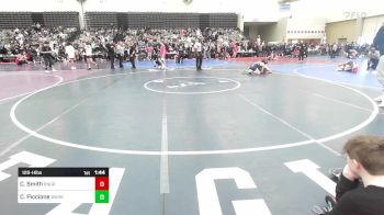 128-H lbs Round Of 64 - Carter Smith, Bangor vs Charlie Piccione, Warren Hills