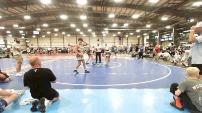 135 lbs Rr Rnd 3 - Maxton Mazzoni, TDWC Maniacs Orange - MS vs Antonio Liscotti, Silo - MS