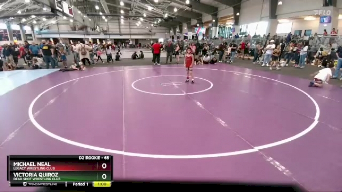 65 lbs Cons. Round 4 - Michael Neal, Legacy Wrestling Club vs Victoria ...