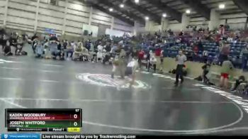 97 lbs Round 2 (4 Team) - Joseph Whitford, Utah Gold vs Kaden Woodbury, Sanderson Wrestling Academy