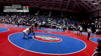 100 lbs Champ. Round 1 - Rebekah Jean-Baptiste, Osborne vs Caroline Harry, Troup