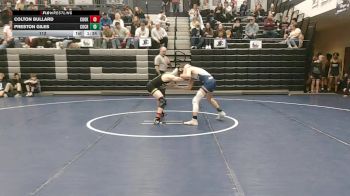 113 lbs Quarters & 1st Wb (16 Team) - Preston Giles, Coahulla Creek vs Colton Bullard, Cook