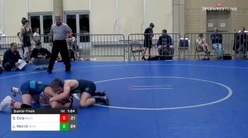 116 lbs Quarterfinal - Gavin Cole, Broad Axe MS vs Jojo Morris, GA Justice Takedown MS