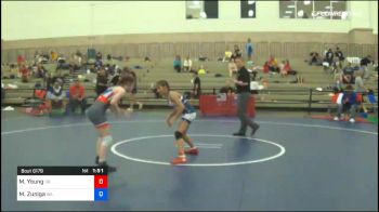 42 kg Consi Of 4 - Makayla Young, Team Ohio vs Mia Zuniga, Team Washington