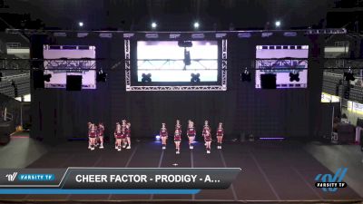 Cheer Factor - Prodigy - All Star Cheer [2022 L3 Junior - Small Day 2] 2022 Spirit Fest Providence Grand National